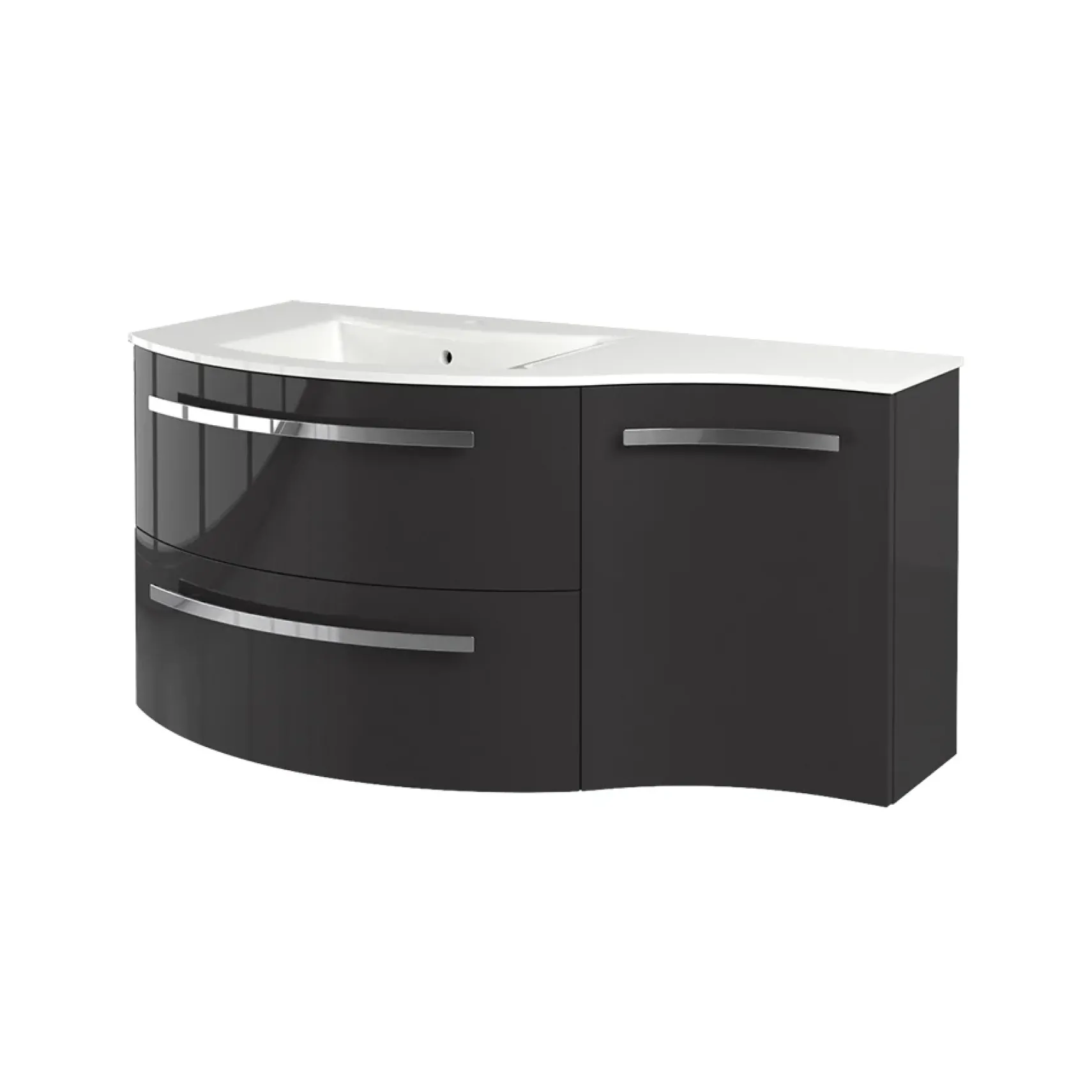 Latoscana 43" Modern Bathroom Vanity, Right Side Cabinet, Ameno Series, AM43OPT1