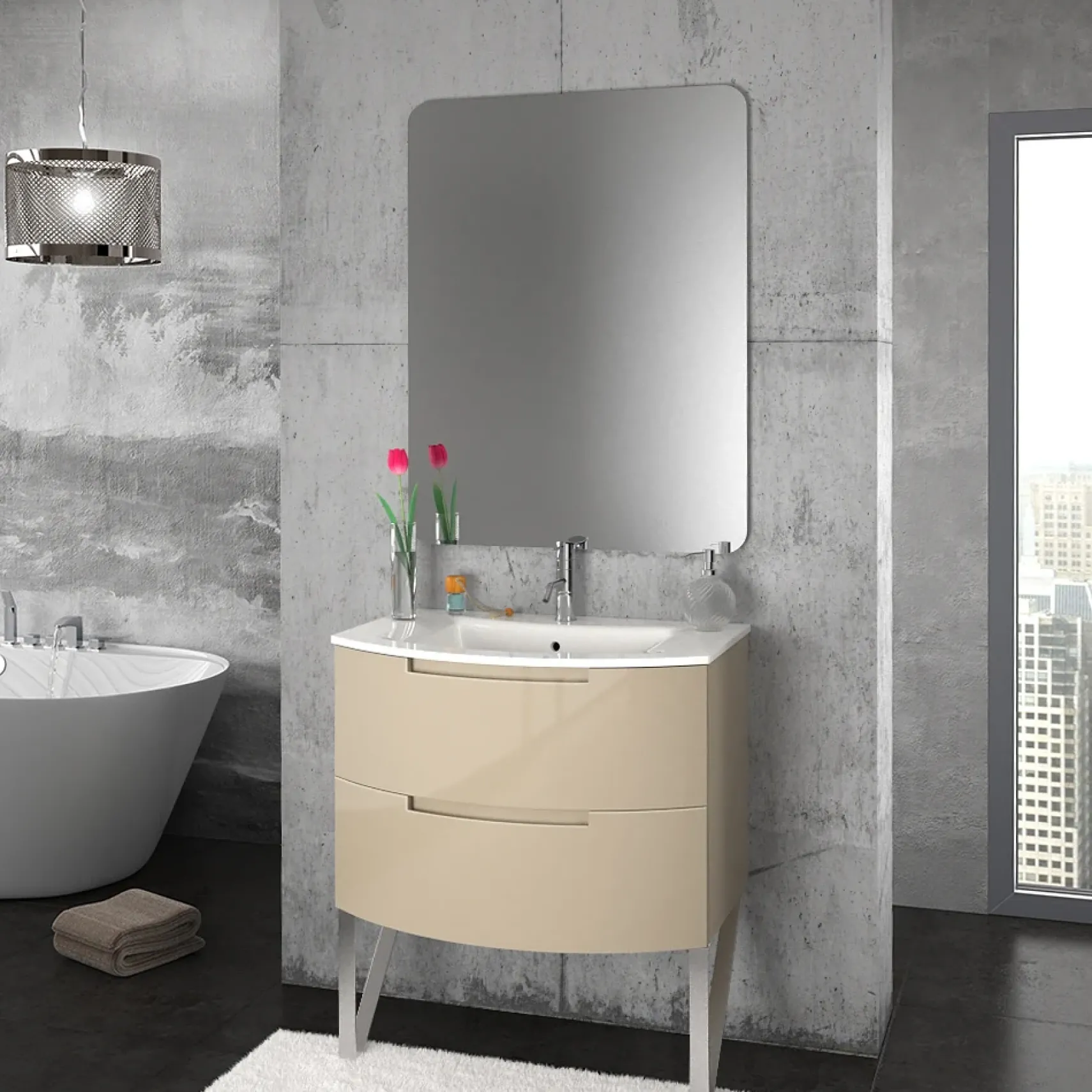Latoscana 29" Modern Bathroom Vanity, Oasi Series, OA29OPT1