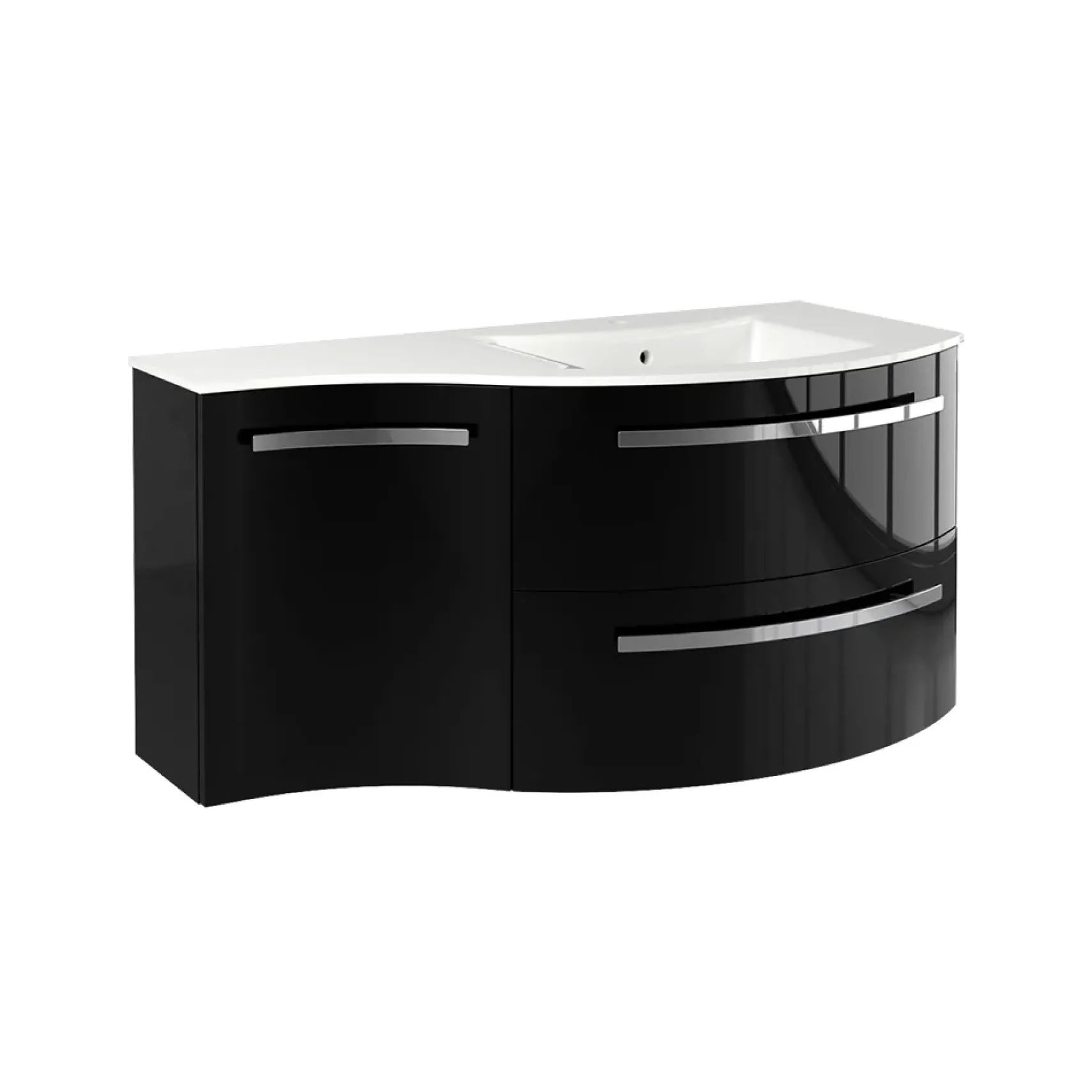 Latoscana 43" Modern Bathroom Vanity, Left Side Cabinet, Ameno Series, AM43OPT2
