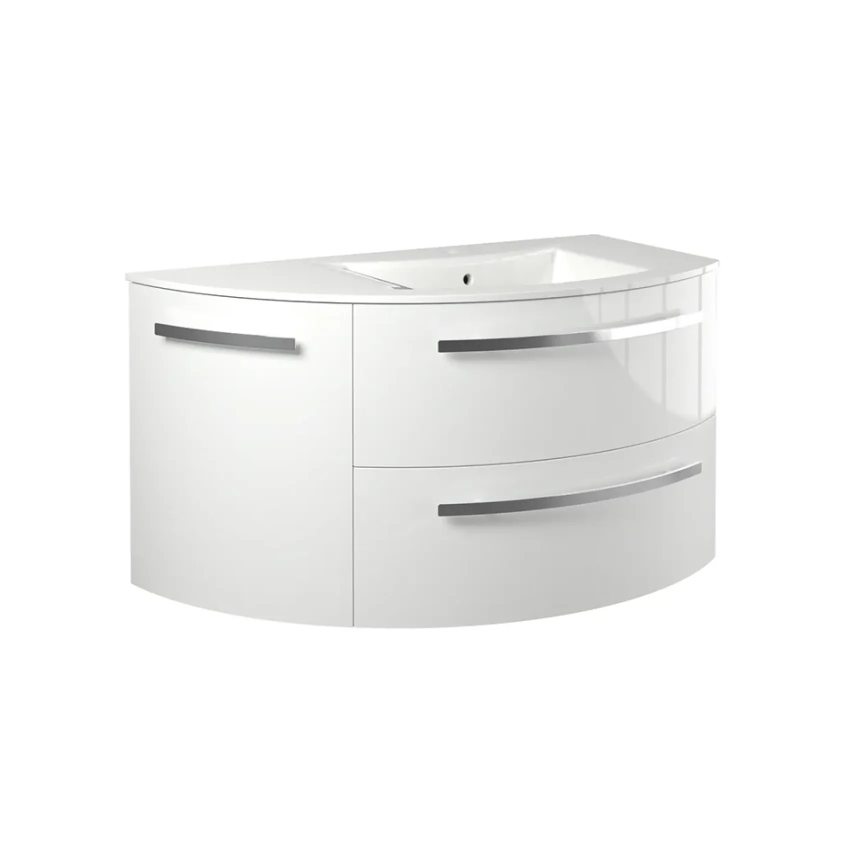 Latoscana 38" Modern Bathroom Vanity Right Side Corner, Ameno Series, AM38OPT2