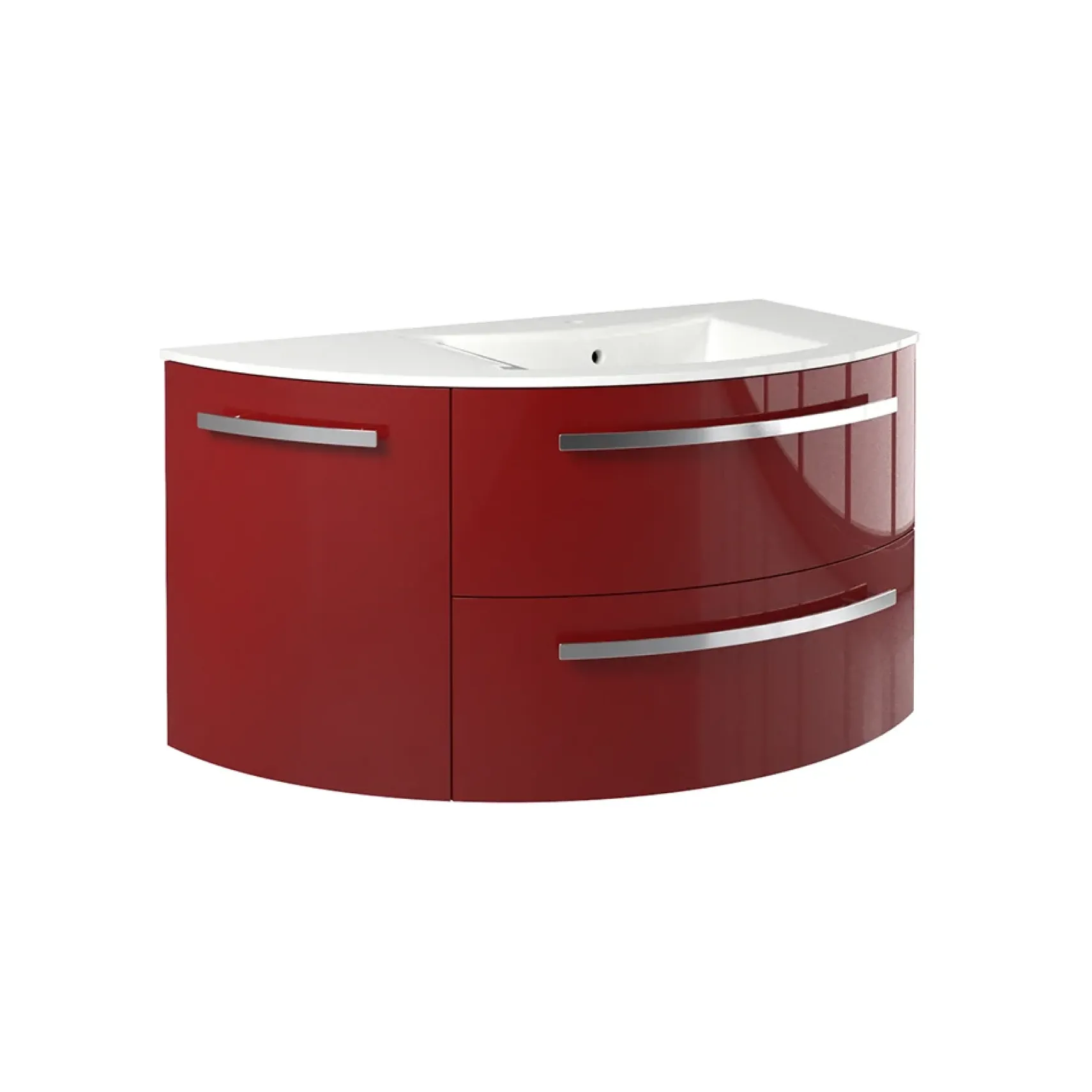 Latoscana 38" Modern Bathroom Vanity Right Side Corner, Ameno Series, AM38OPT2