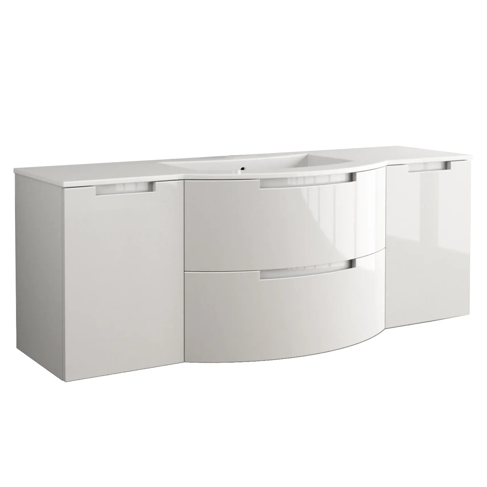 Latoscana 57" Modern Bathroom Vanity, Oasi Series, OA57OPT4