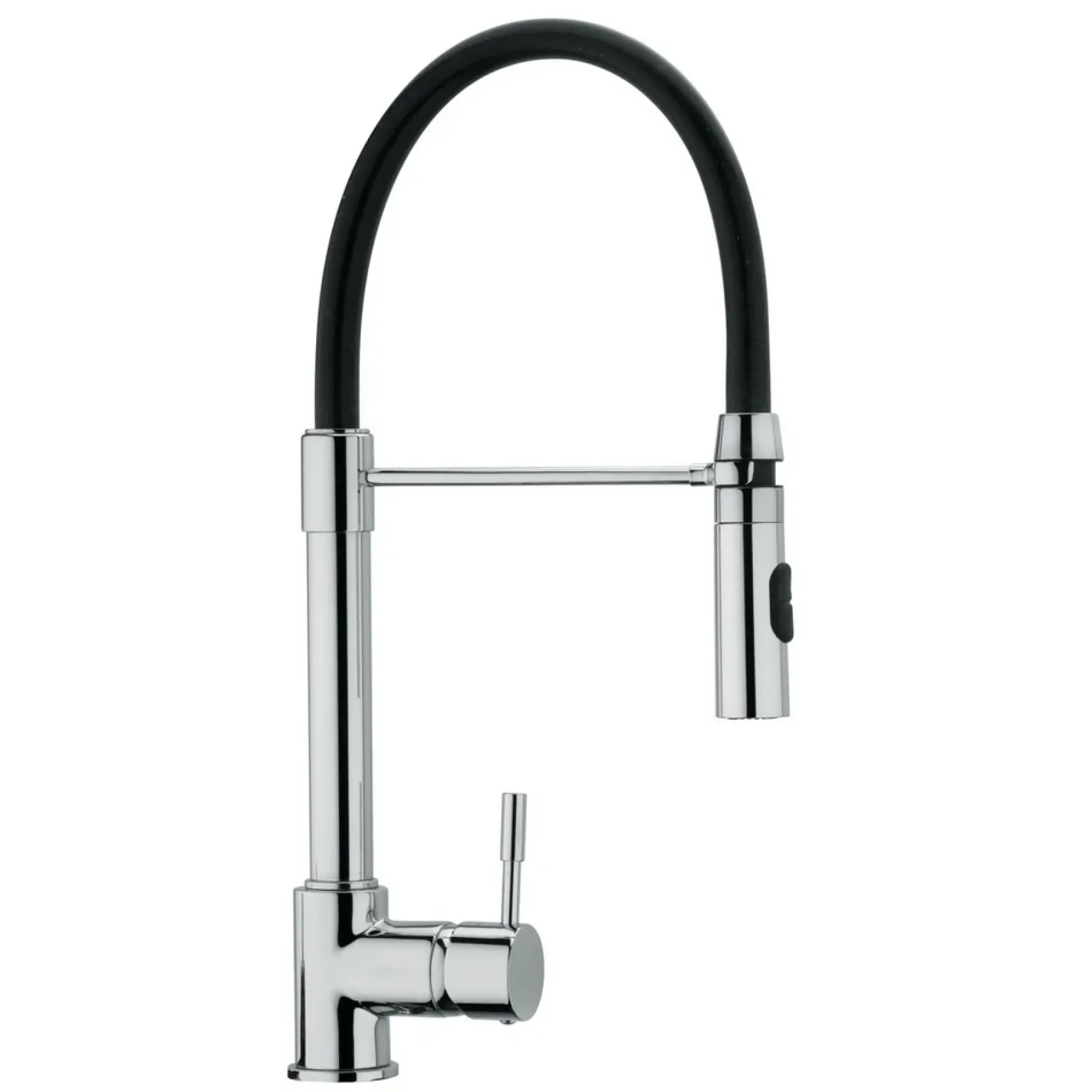 Latoscana Elba Single Handle Pull Out Spray Kitchen Faucet, Chrome, 78CR557YO