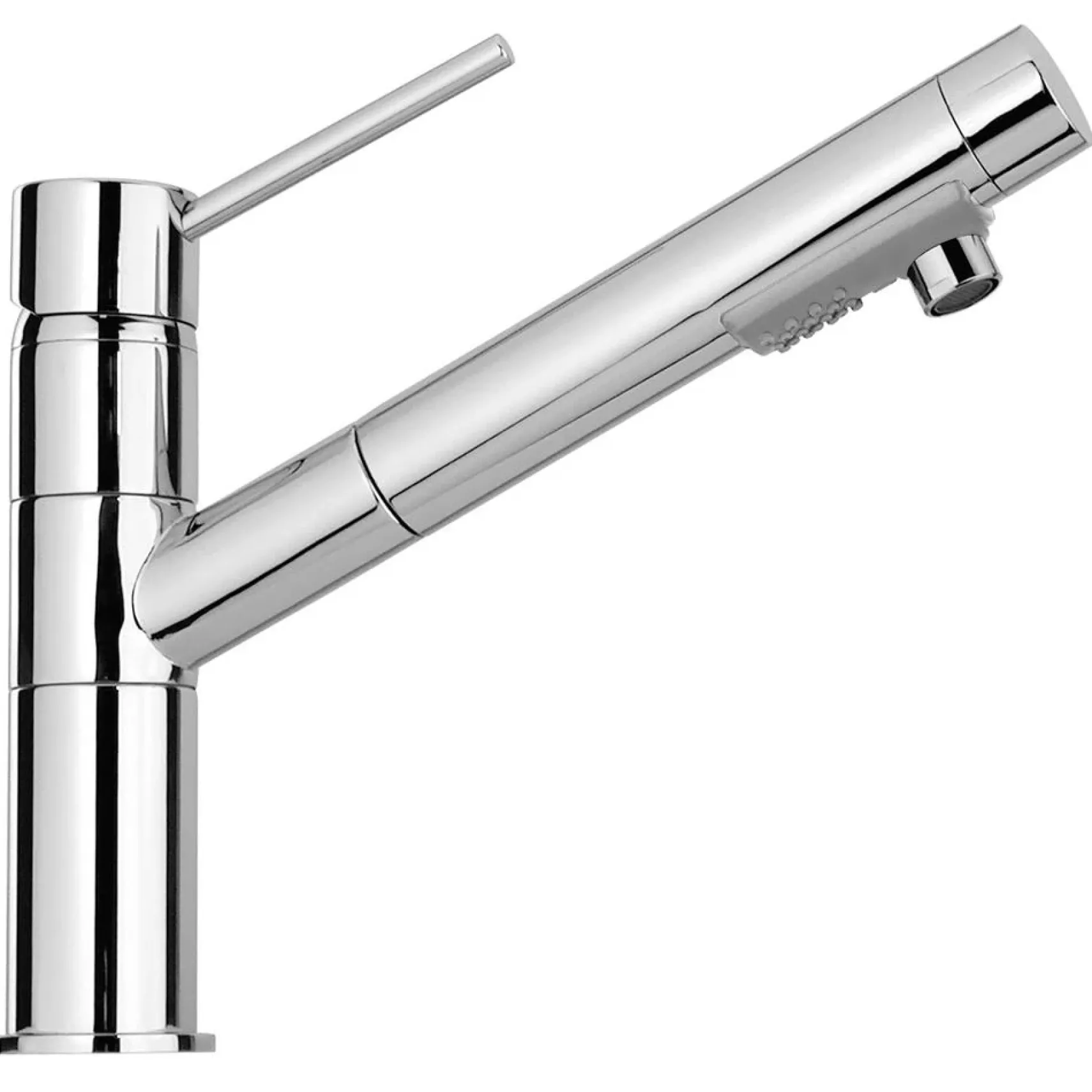 Latoscana Elba Single Handle Pull Out Spray Kitchen Faucet, Chrome, 78CR568