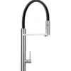 Latoscana Single Handle Pull Out Spray Kitchen Faucet, Brushed Nickel, 78PW559YO