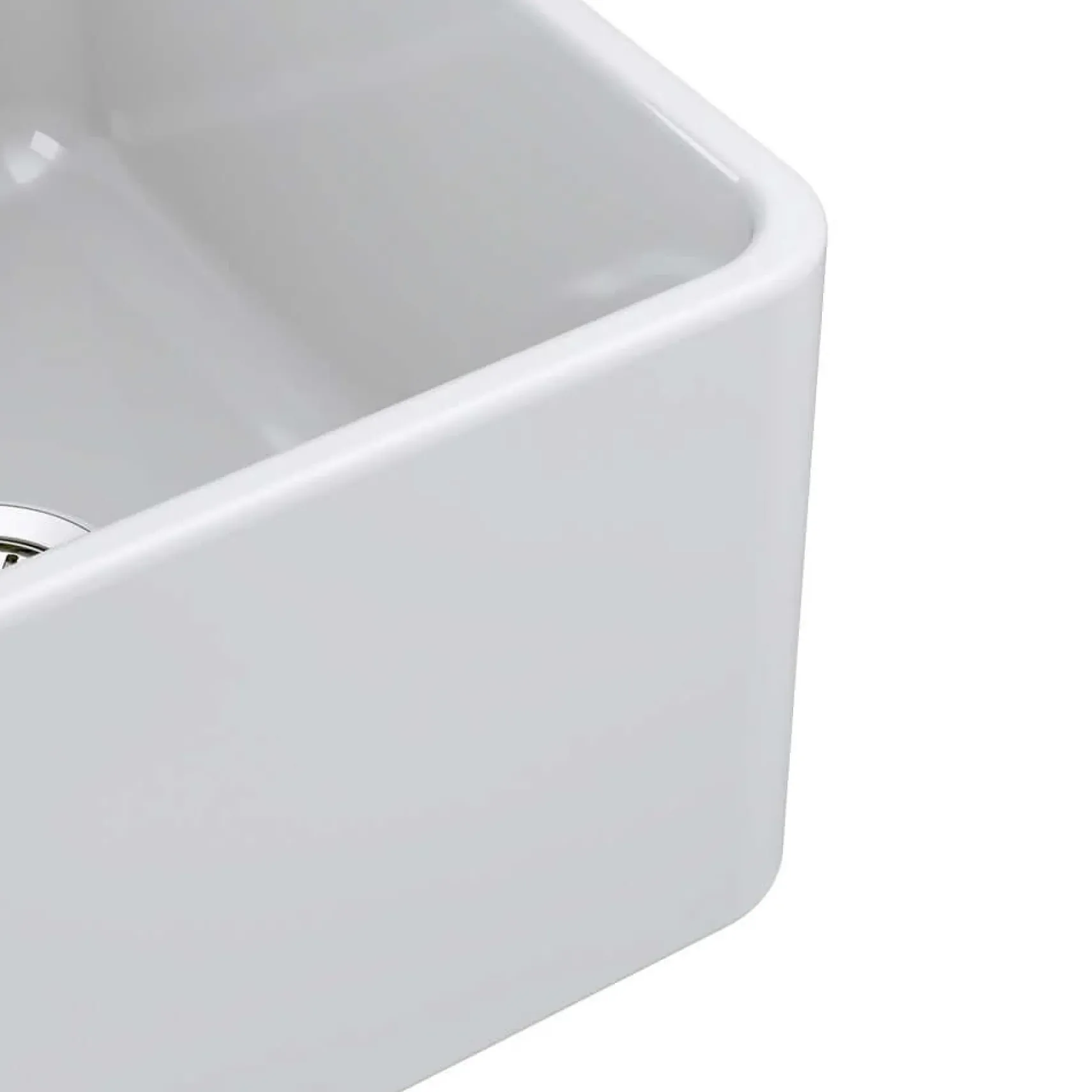 Latoscana 36" Fireclay Single Bowl White Farmhouse Apron Sink, Reversible, LTW3619W