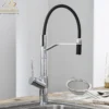 MaestroBath 1.8 GPM Raffinato Mono ADA Kitchen Faucet, Chrome, Lead-Free Brass, Polished Chrome, KIT-RAF-CHR
