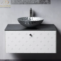MaestroBath Sogno Modern Bathroom Vanity, White, 32, Wood, VAN-SGN32-WHT