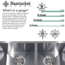 Nantucket Sinks All Weather 19
