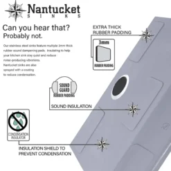 Nantucket Sinks All Weather 23