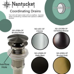 Nantucket Sinks Anchor 19.5