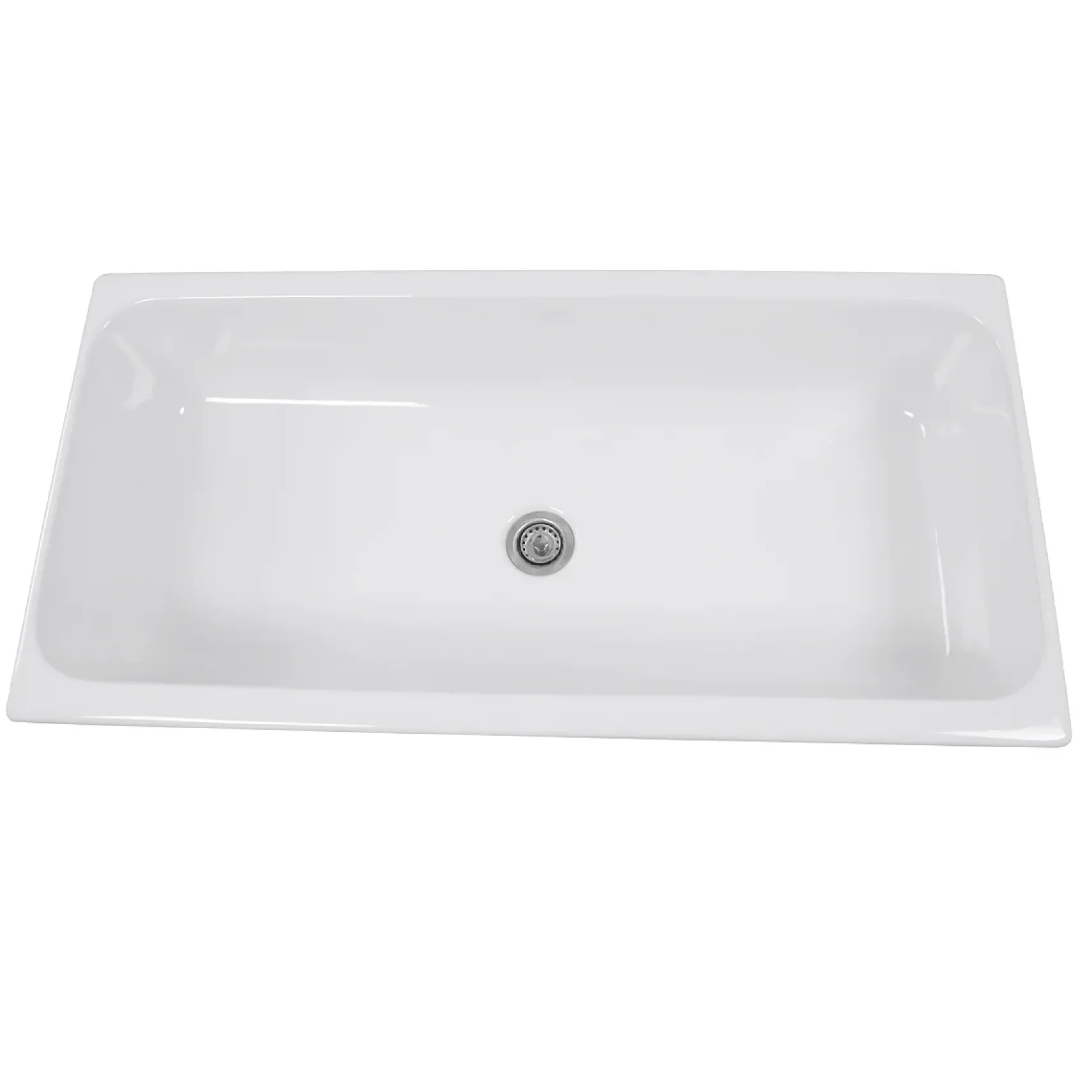 Nantucket Sinks Brant Point 36" Fireclay Bathroom Sink, White, Canal35-90
