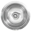 Nantucket Sinks Brightwork Home 13" Stainless Steel Bar Sink, ROS