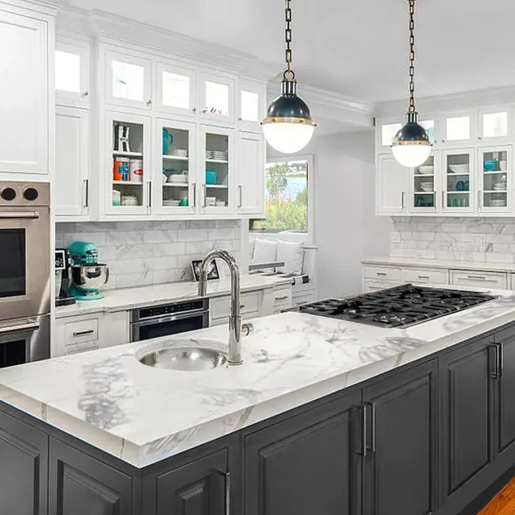 Nantucket Sinks Brightwork Home 13" Stainless Steel Bar Sink, ROS