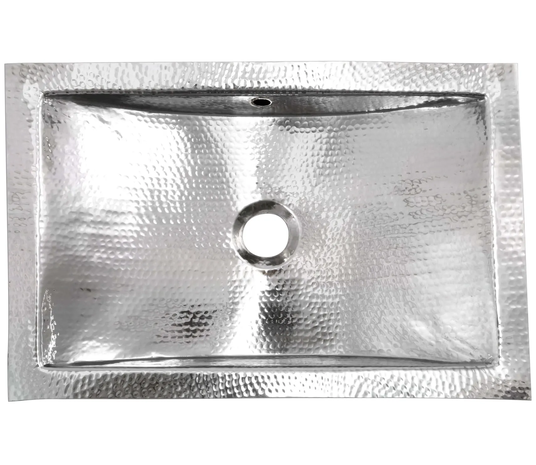 Nantucket Sinks Brightwork Home 20" Rectangle Undermount Stainless Steel Bathroom Sink, Silver, 18 Gauge, TRS-OF