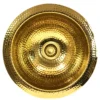 Nantucket Sinks Brightwork Home 13" Brass Bar Sink, Polished, ROB