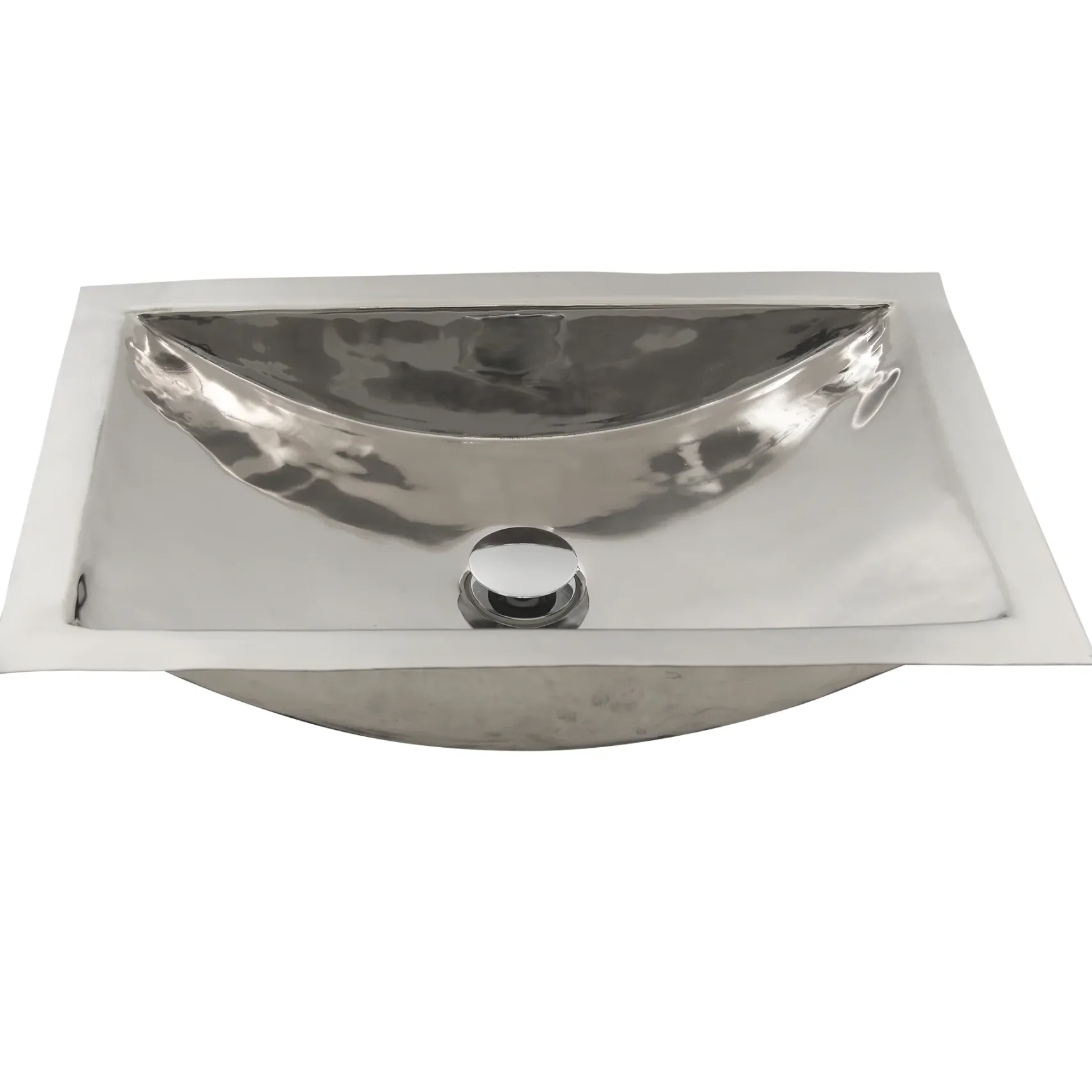 Nantucket Sinks Brightwork Home 20" Stainless Steel Bathroom Sink, TRS-SM