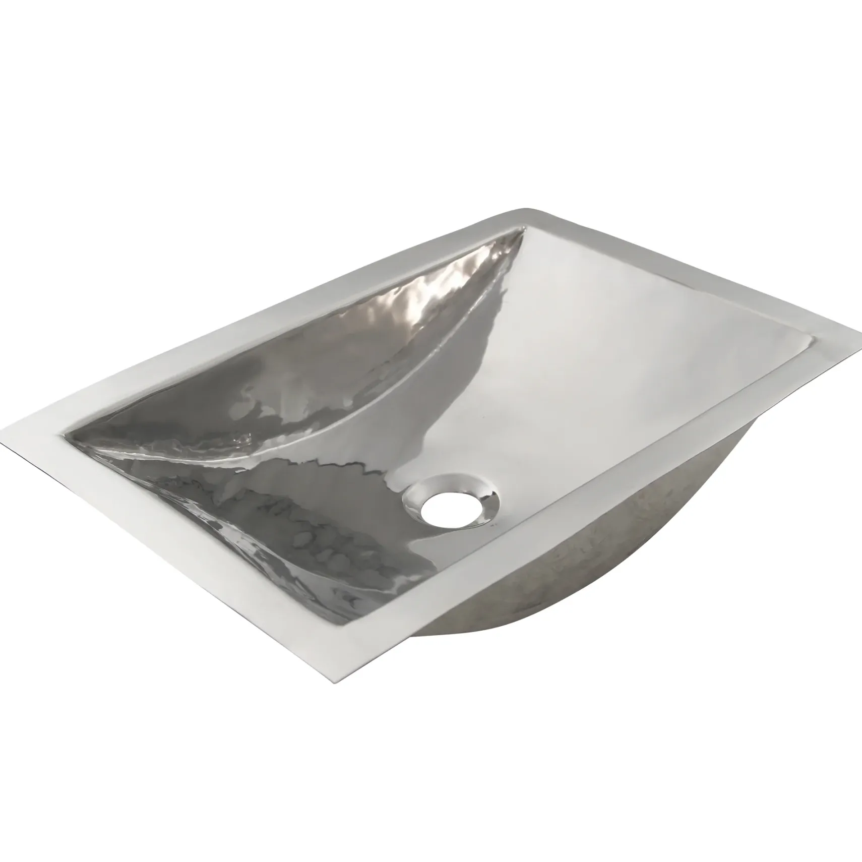 Nantucket Sinks Brightwork Home 20" Stainless Steel Bathroom Sink, TRS-SM