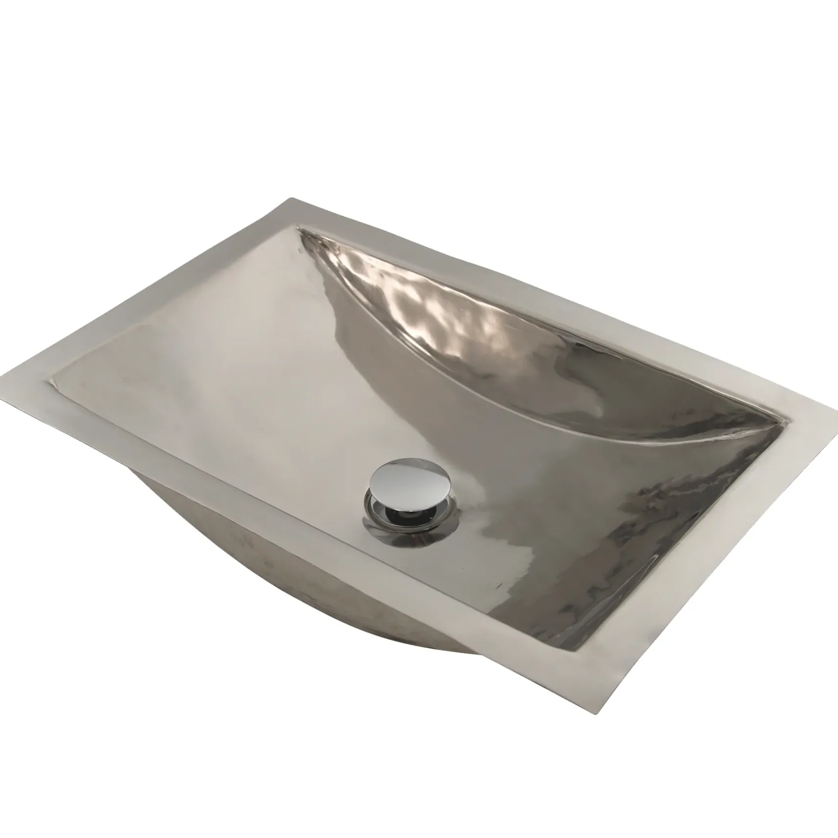 Nantucket Sinks Brightwork Home 20" Stainless Steel Bathroom Sink, TRS-SM