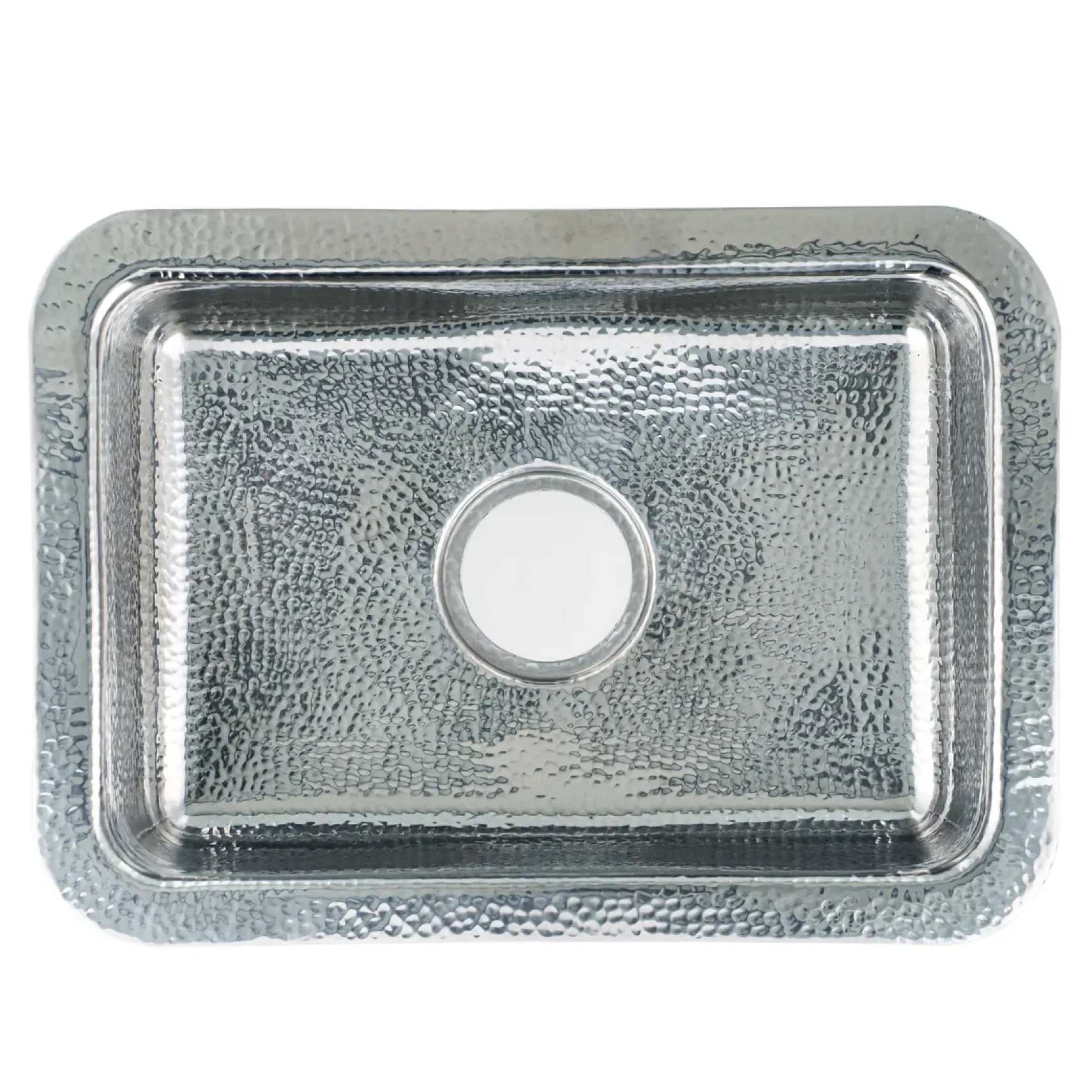 Nantucket Sinks Brightwork 20" Rectangular Stainless Steel Bar/Kitchen Sink with Accessories, 18 Gauge, RES2014