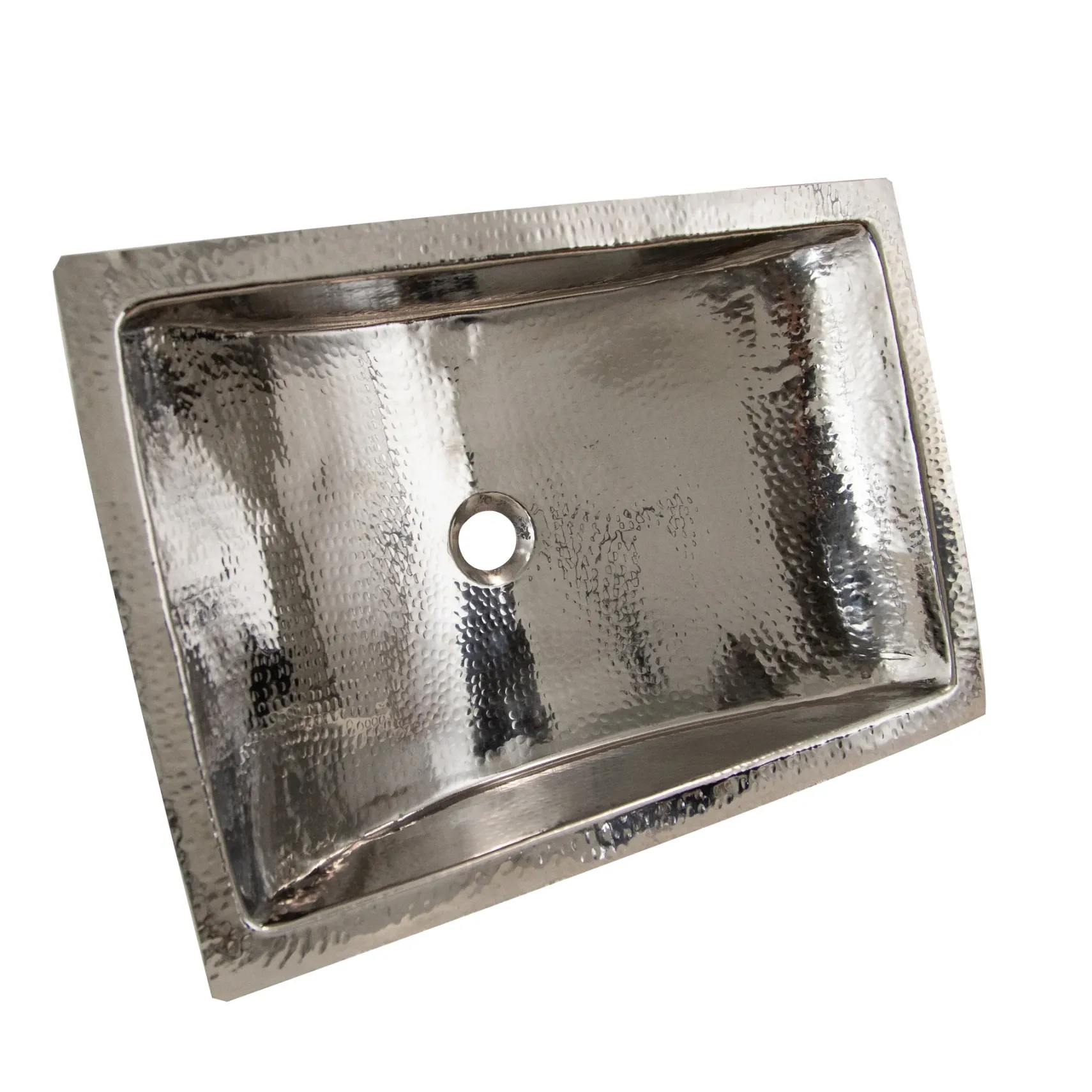 Nantucket Sinks Brightwork Home 24" Stainless Steel Bathroom Sink, TRS2416