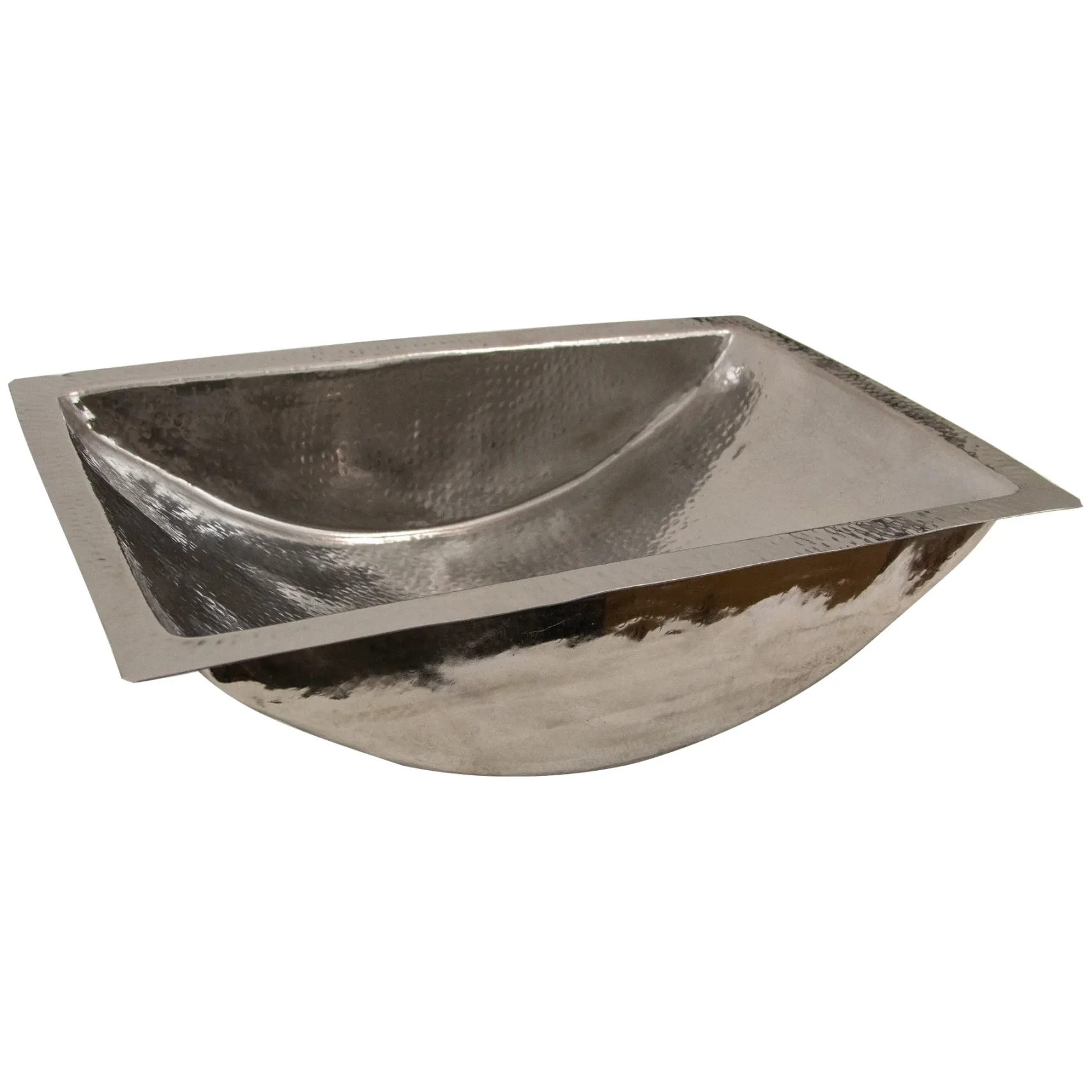 Nantucket Sinks Brightwork Home 24" Stainless Steel Bathroom Sink, TRS2416