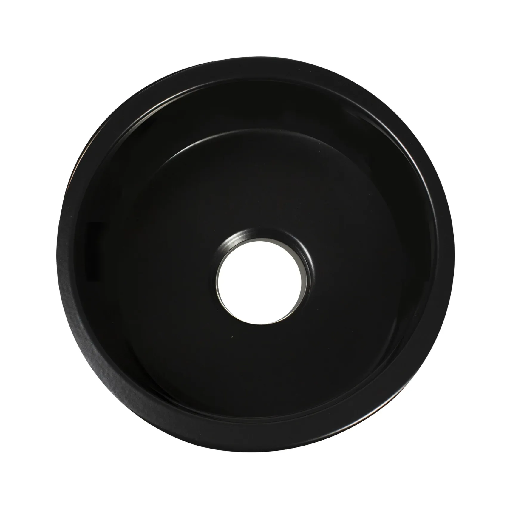 Nantucket Sinks Cape 18" Round Fireclay Bar/Prep Sink with Accessories, Matte Black, Hyannis-18MB