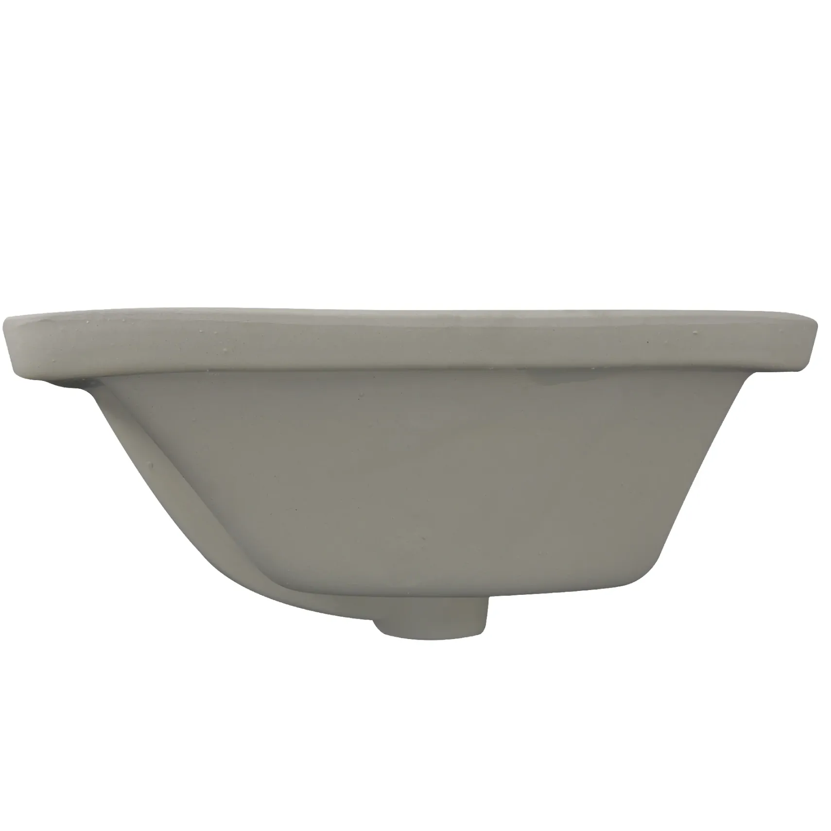 Nantucket Sinks Great Point 21" Ceramic Bathroom Sink, White, UM-19x11-W