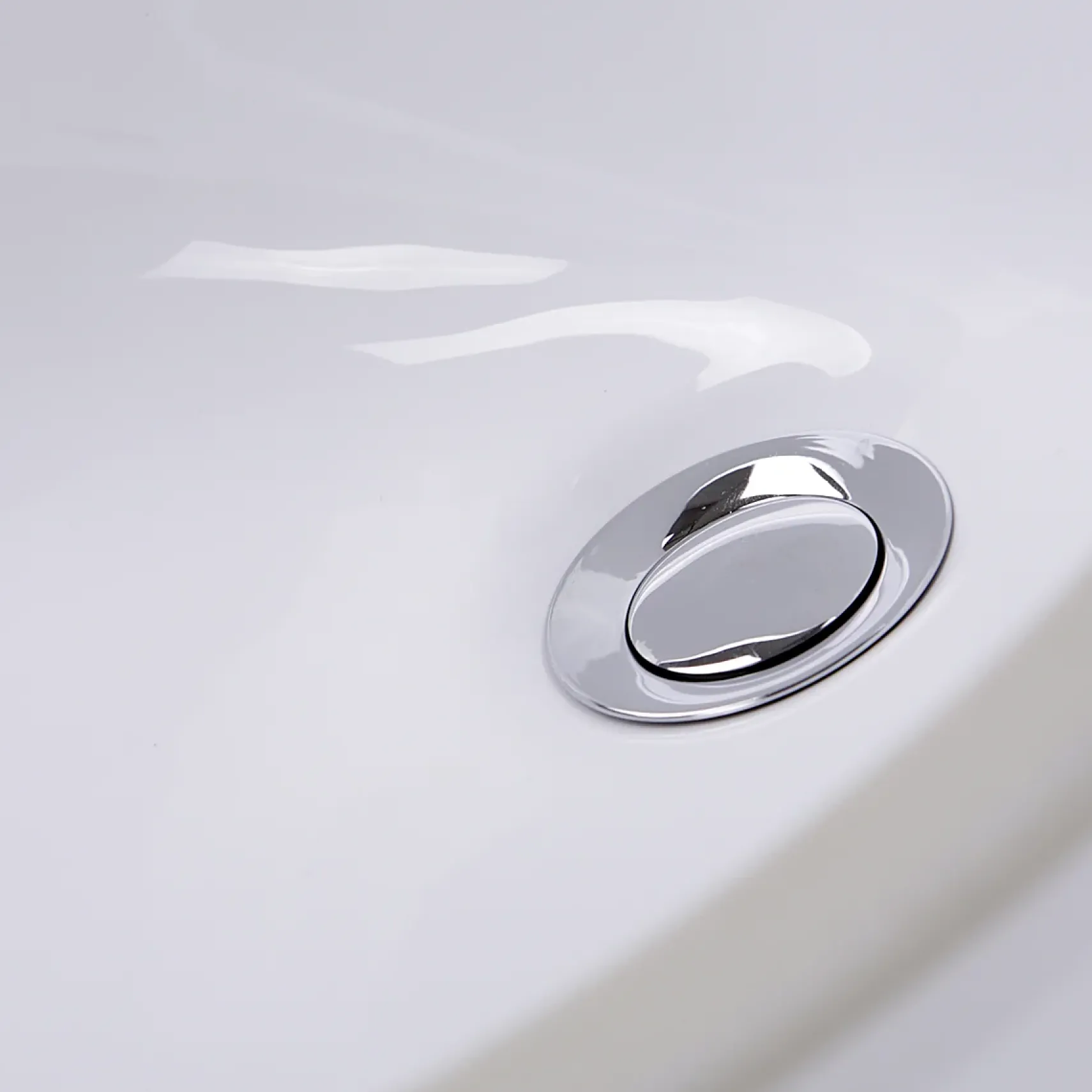 Nantucket Sinks Great Point 19" Ceramic Bathroom Sink, White, GB-17x14-W