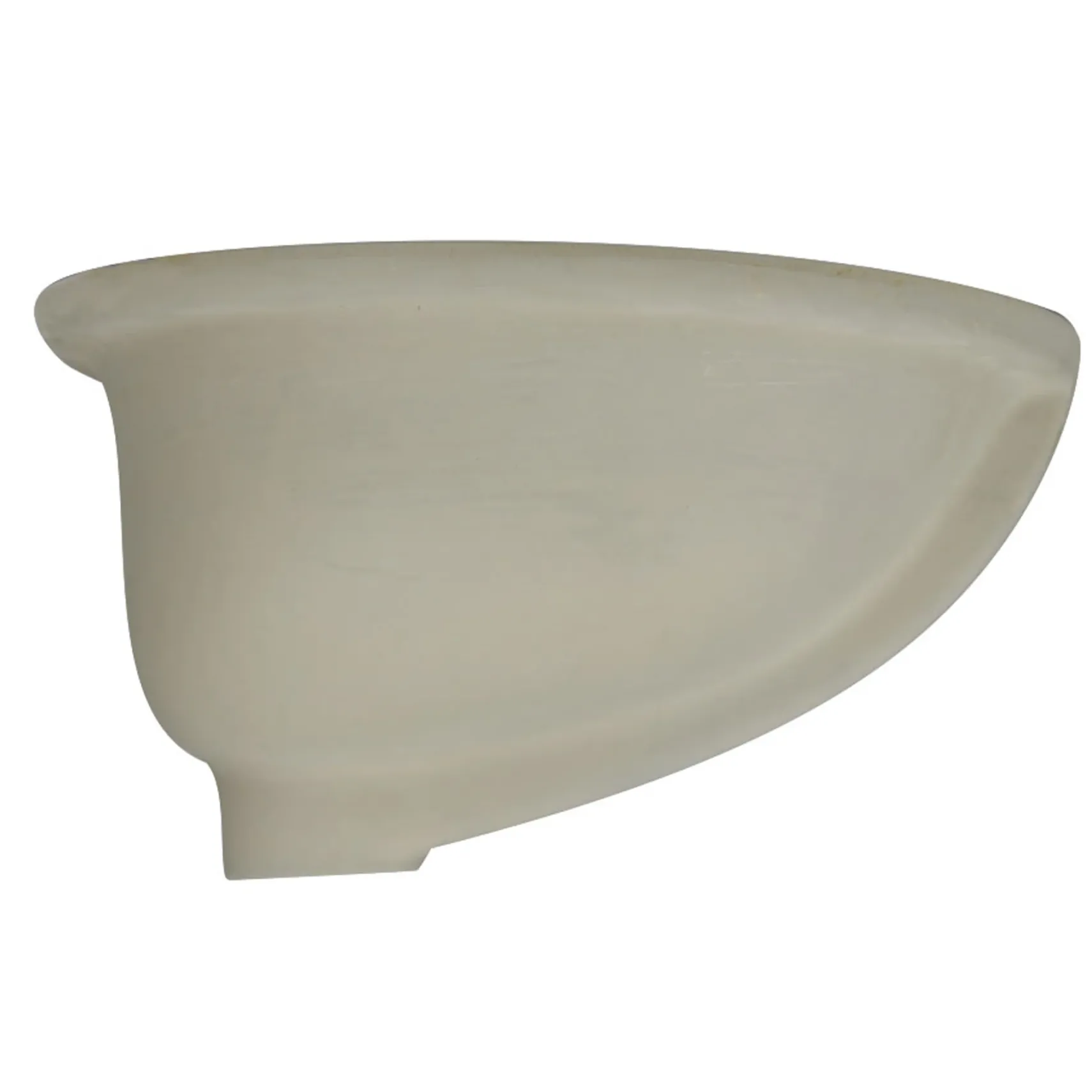 Nantucket Sinks Great Point 17" Ceramic Bathroom Sink, Bisque, UM-15x12-B