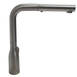Nantucket Sinks Premium Kitchen 1.8 GPM Lever Stainless Steel Kitchen Faucet, Lever, KFPO12BRS