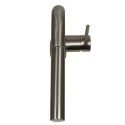 Nantucket Sinks Premium Kitchen 1.8 GPM Lever Stainless Steel Kitchen Faucet, Lever, KFPO12BRS