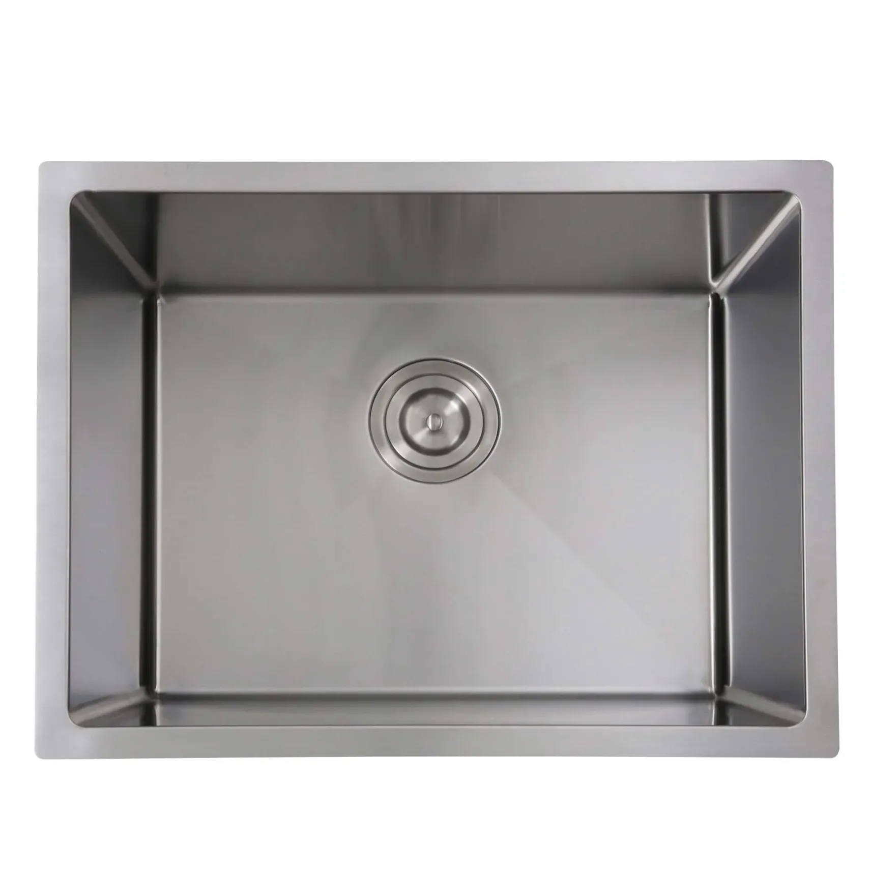 Nantucket Sinks Pro Series 23" Undermount 304 Stainless Steel Laundry/Utility Sink with Accessories, SR2318-12-16