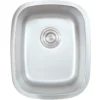 Nantucket Sinks Quidnet 19" Stainless Steel Bar Sink, NS20