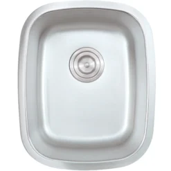 Nantucket Sinks Quidnet 19" Stainless Steel Bar Sink, NS20