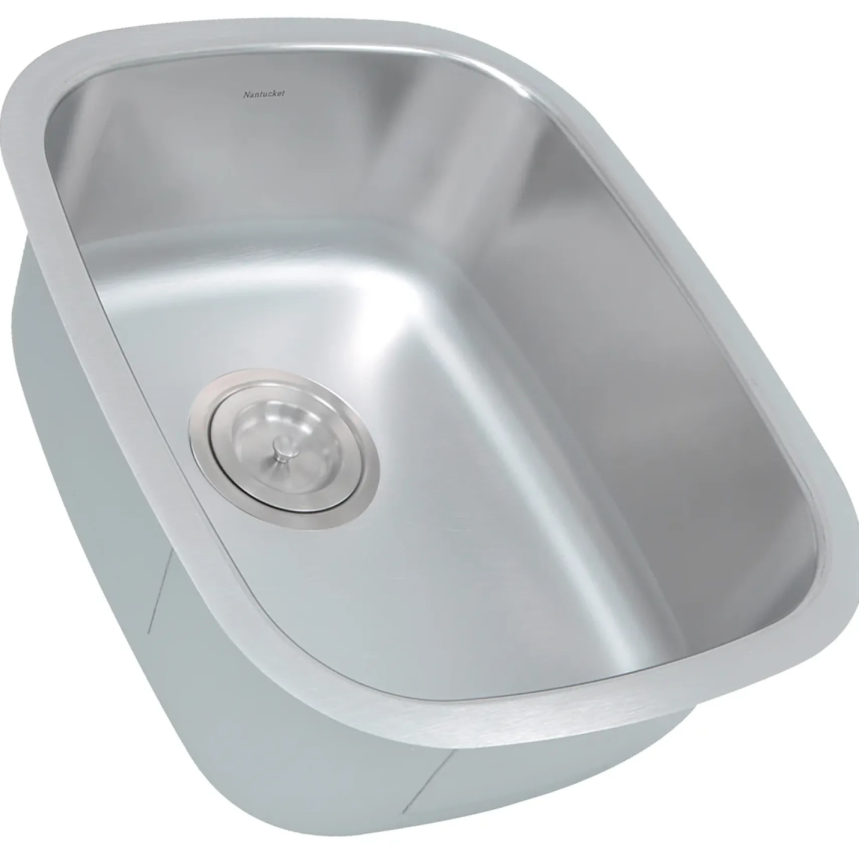 Nantucket Sinks Quidnet 19" Stainless Steel Bar Sink, NS20