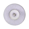 Nantucket Sinks Regatta 18" Fireclay Bathroom Vessel Sink, White/Blue, RC77240BS