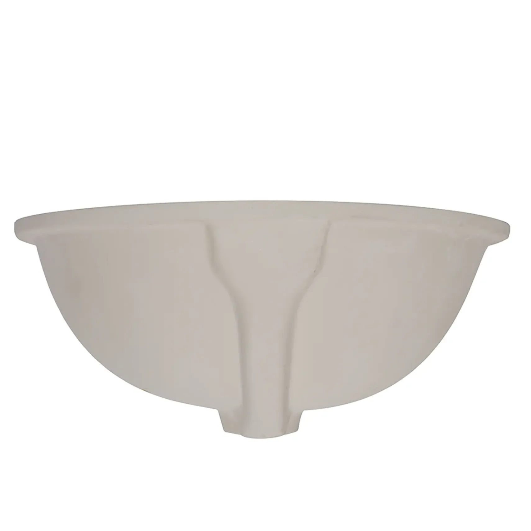 Nantucket Sinks Regatta 19" Fireclay Bathroom Sink, White/Platinum, RC78340SL