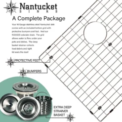 Nantucket Sinks All Weather 15