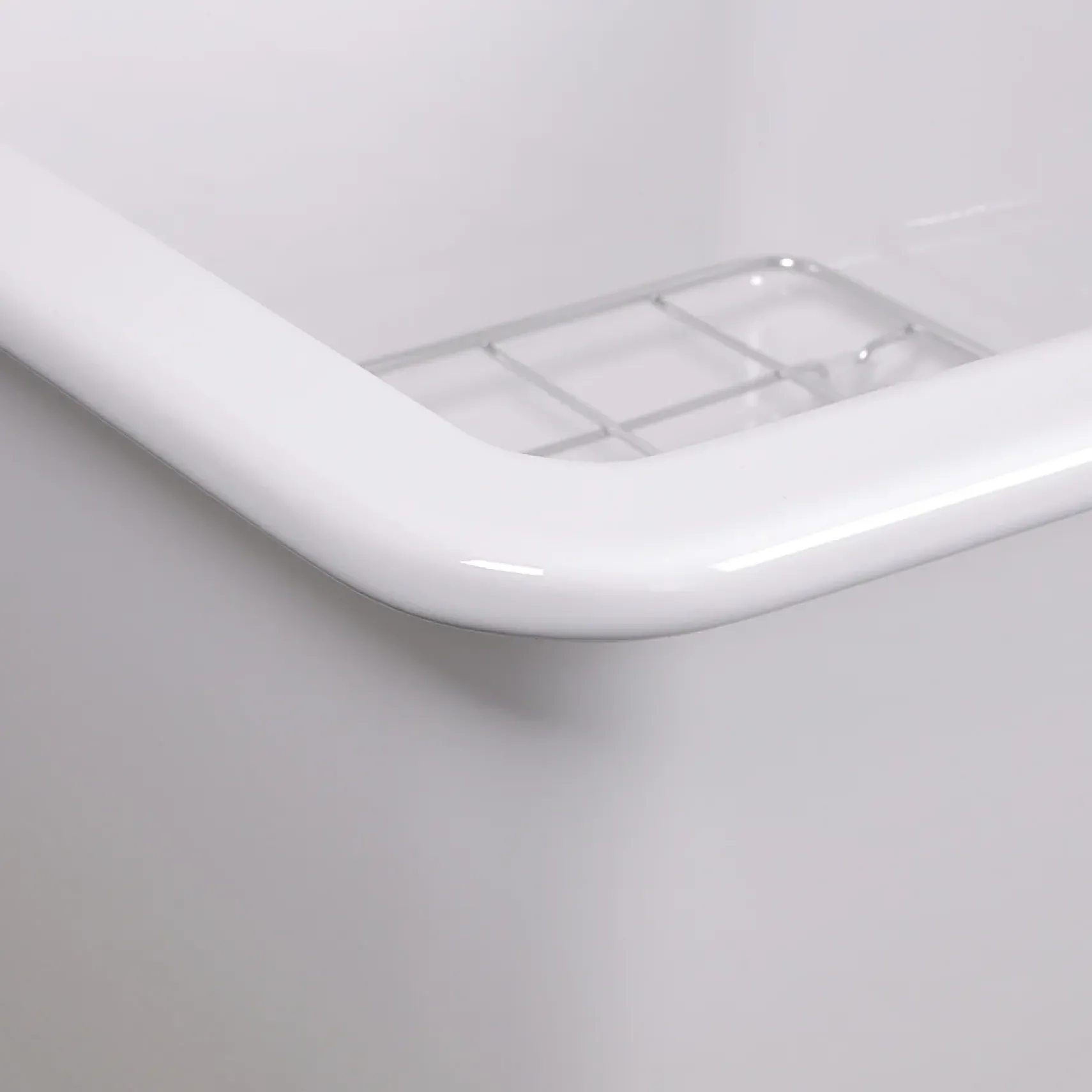 Nantucket Sinks Cape 18" Dual Mount Fireclay Kitchen Sink, White, Wellfleet-1818W