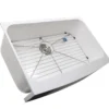 Nantucket Sinks Glacierstone 31" Retrofit Farmhouse Sink, White, NS-GSEZA32S