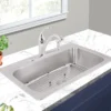 Nantucket Sinks Madaket 33" Stainless Steel Kitchen Sink, 18 Gauge, NS3322-8