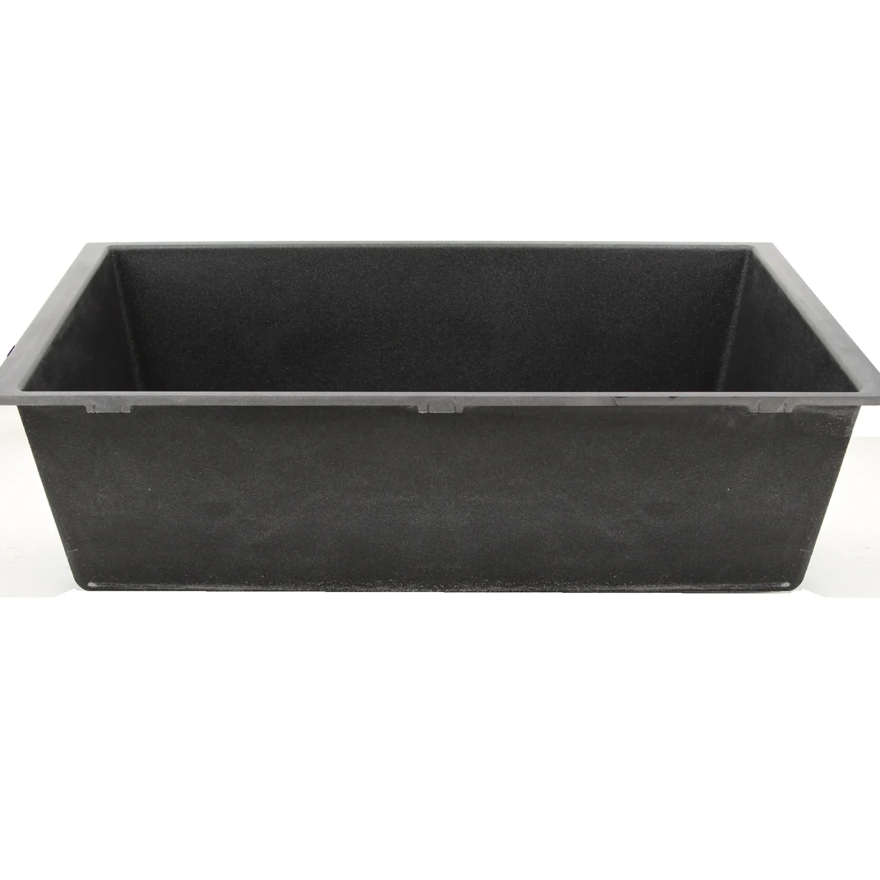 Nantucket Sinks Plymouth 33" Granite Composite Kitchen Sink, Black, PR3320-BL-UM