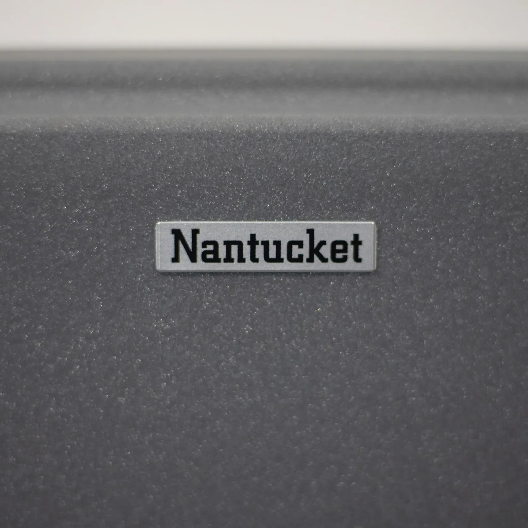 Nantucket Sinks Plymouth 34" Undermount Granite Composite Workstation Kitchen Sink with Accessories, Titanium Grey, PR3419-TI-UM