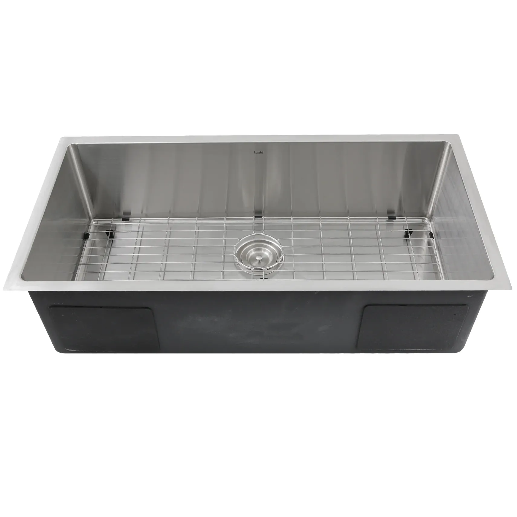 Nantucket Sinks Pro Series 36" Stainless Steel Kitchen Sink, 16 Gauge, SR3618-16