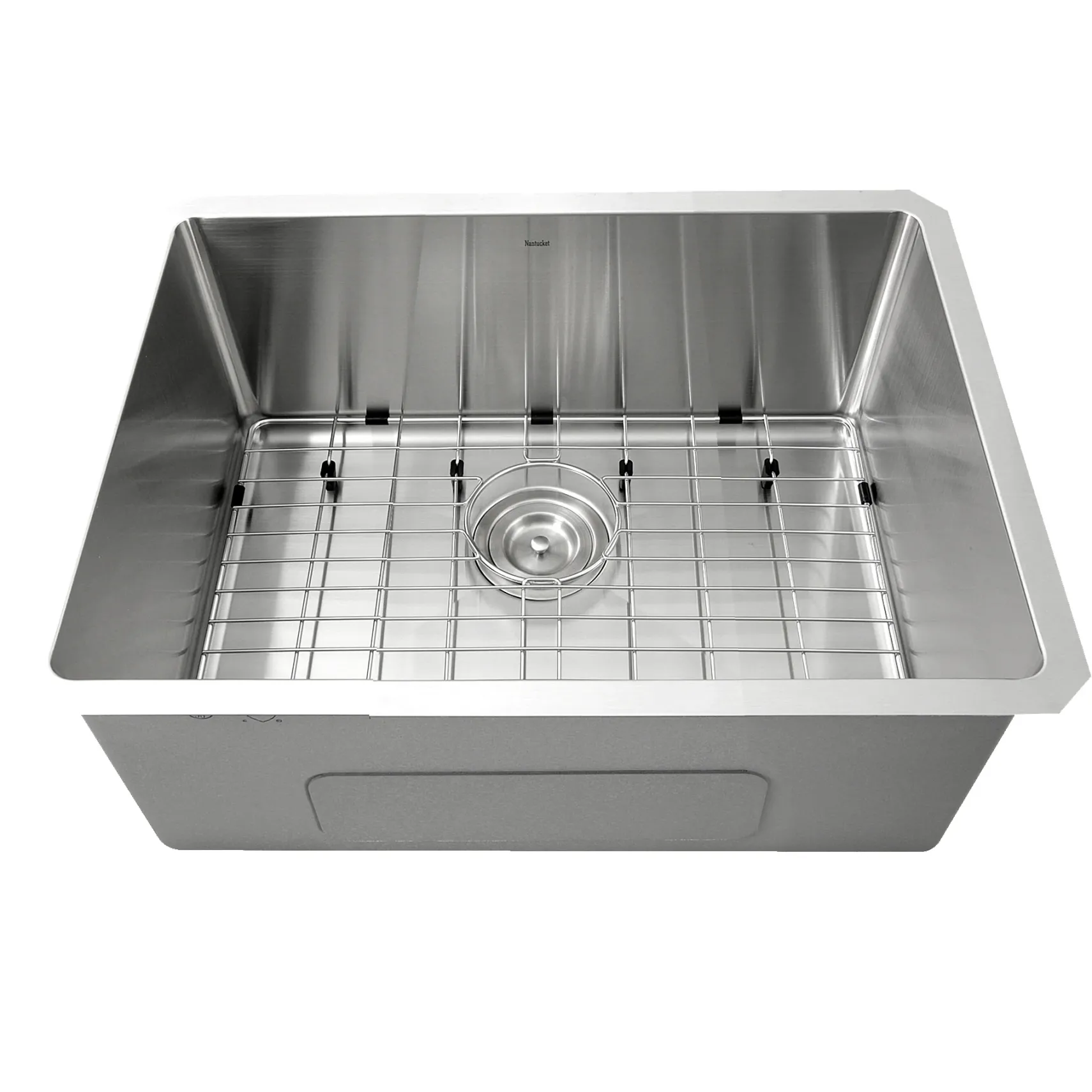 Nantucket Sinks Pro Series 23" Stainless Steel Kitchen Sink, 16 Gauge, SR2318-16