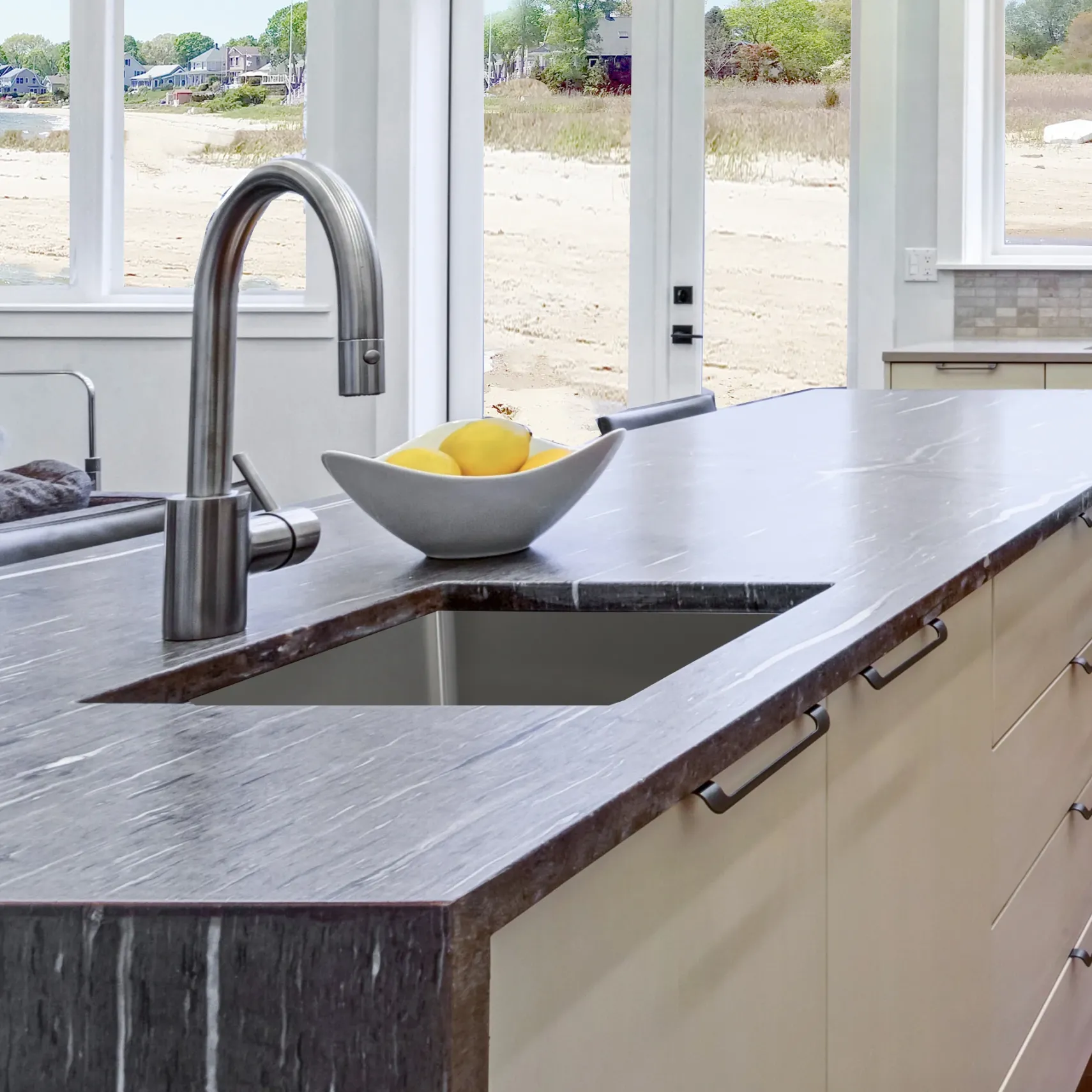 Nantucket Sinks Pro Series 23" Stainless Steel Kitchen Sink, 16 Gauge, SR2318-16