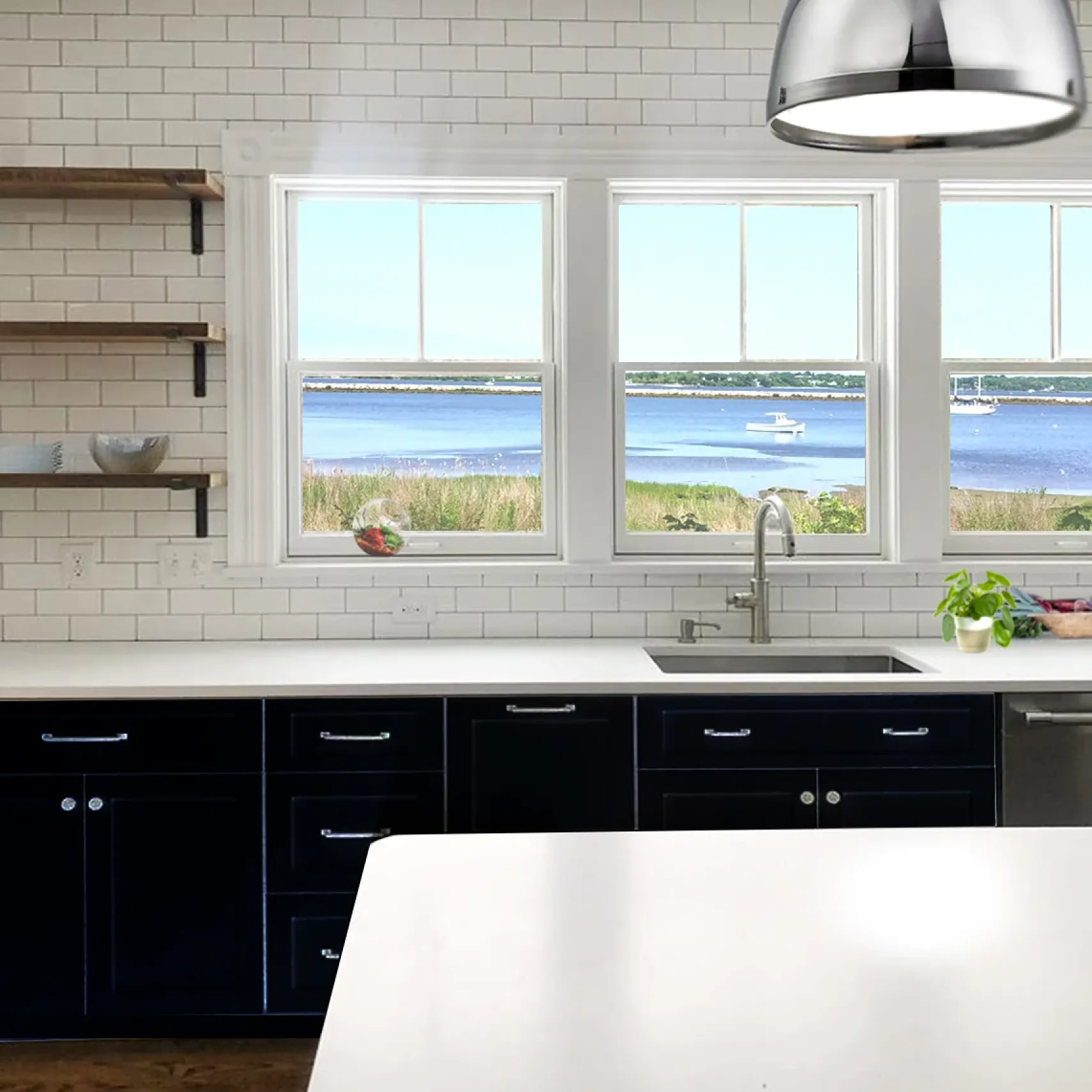 Nantucket Sinks Pro Series 23" Stainless Steel Kitchen Sink, 16 Gauge, SR2318-16