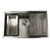 Nantucket Sinks Pro Series 32" Stainless Steel Kitchen Sink, 16 Gauge, ZR-PS-3220-16