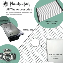 Nantucket Sinks Pro Series 32